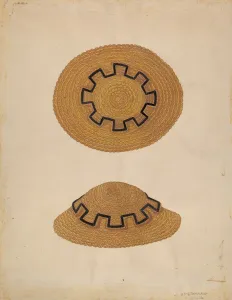 Famularo Marie Prints: Childs Hat, 1936. Creator: Marie Famularo