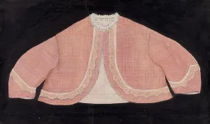 Lace Trim Prints: Child's Jacket, c. 1936. Creator: Evelyn Bailey