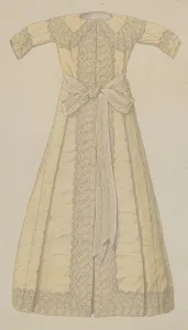 Gielens Jacob Prints: Childs Silk Coat, c. 1937. Creator: Jacob Gielens