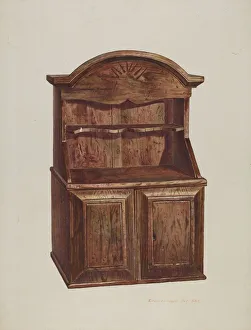 Edward L Loper Prints: Childss Dresser, 1935 / 1942. Creator: Edward L Loper