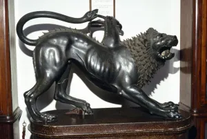 The Chimera Etruscan Bronze, 5th century BC The Chimera Etruscan Bronze, 5th century BC