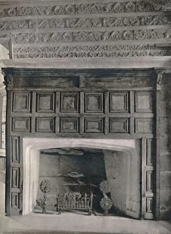 Edward F Strange Gallery: Chimney-Piece in the Dining Room, Haddon Hall, Derbyshire, 1927