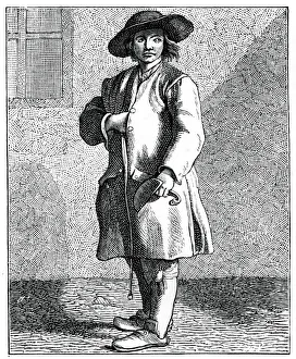 Chimney Sweep Prints: A Chimney Sweep, 1737-1742. Artist: Bouchardon