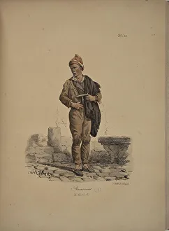 Merchants Prints: Chimney sweep. From the Series Cris de Paris (The Cries of Paris)