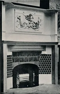 Studio Volume 9 Prints: Chimneypiece, c1895, (1897). Artist: George Washington Jack