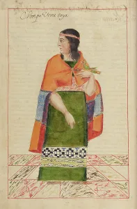 Peru Prints: Chimpo Urma, completed in 1616. Creator: Unknown