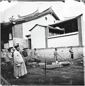 Construction Site Prints: China, 1869, (1981). Creator: Unknown