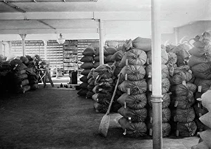 Storage Prints: China - Beans at Dalny, between c1910 and c1915. Creator: Bain News Service