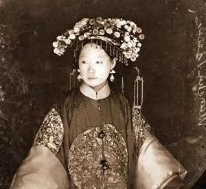 1871 Prints: China: a Manchu bride, 1871. Creator: John Thomson
