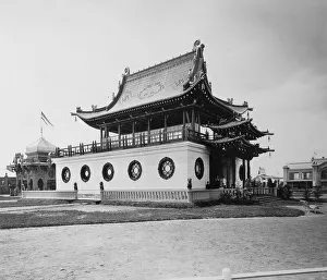 All Russia Exhibition 1896 Gallery: China Pavilion, the All-Russia Exhibition, Nizhny Novgorod, Russia, 1896. Artist: Maxim Dmitriev