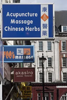 Restaurant Prints: Chinatown, London, England, UK, 3 / 9 / 10. Creator: Ethel Davies