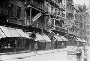 Chinatown Prints: Chinatown after shooting, between c1910 and c1915. Creator: Bain News Service