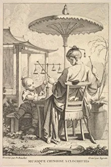 Chinese Bell Music, 1741-63. Creator: John Ingram