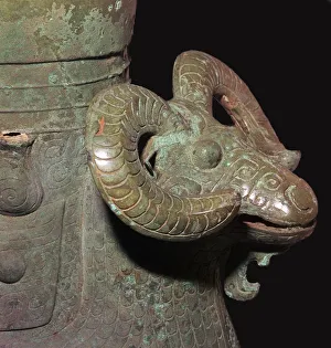 Chinese bronze ritual vessel, 12th century BC Chinese bronze ritual vessel, 12th century BC