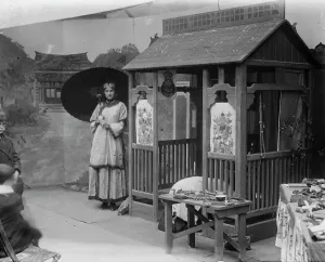 Backdrop Prints: Chinese Buddhist Temple, between c1910 and c1915. Creator: Bain News Service