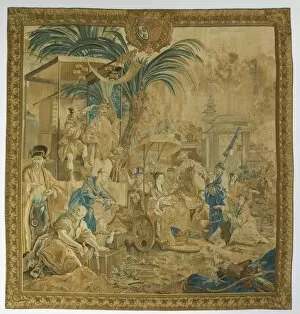 1723 1774 Gallery: Chinese Fair, 1723-1774. Creator: Beauvais (French); Jean Joseph Dumons (French, 1687-1779)