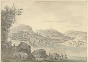 Chinese fantasy landscape, 1779. Creator: Theodorus Wilkens