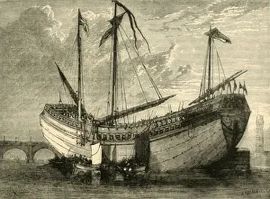 Junk Prints: The Chinese Junk, (1881). Creator: Unknown