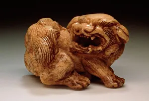 Open Mouth Prints: Chinese Lion, Late 18th-early 19th century. Creator: Unknown