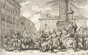 The Chinese Masquerade (La Mascarade chinoise), 1735. Creator: Jean-Baptiste-Marie Pierre