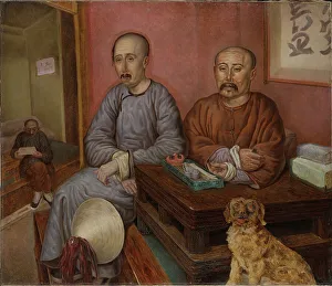 Chinese Merchants. Creator: Carl Peter Mazer