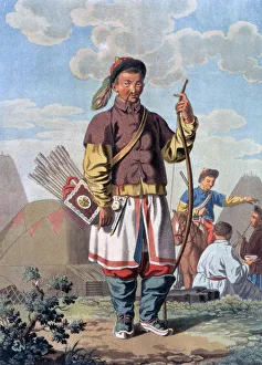 Archer Prints: A Chinese Officer, 19th century. Artist: E Karnejeff