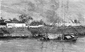 Foreign Prints: The Chinese Outrages - The Riots in the Foreign Concessions at Ichang on the Upper Yangtze