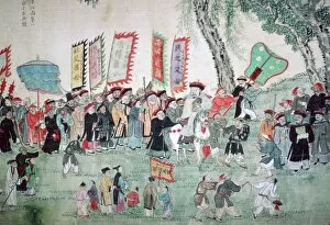 Chinese School Gallery: Chinese painting from a series about Chao Hsia