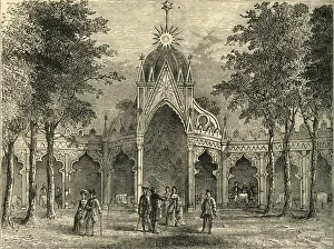 Pleasure Garden Prints: Chinese Pavilion in Vauxhall Gardens, (c1878). Creator: Unknown
