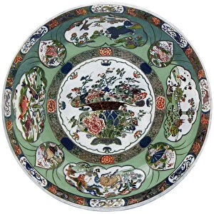 A Chinese porcelain dish of the Kang-he period, 17th century (1903)