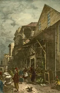Trader Gallery: Chinese Quarter in San Francisco, c1885. Creator: Unknown