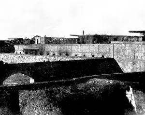 Strategy Prints: The Chinese Question: battery on the Island of Liu-Kung-Tau