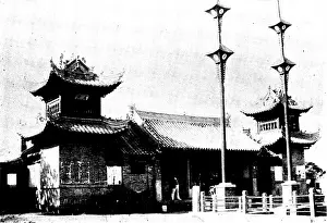 Chang Prints: The Chinese Question: Chinese Temple