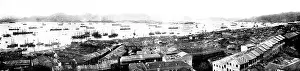 Panorama Prints: The Chinese Question: the harbour of Hong Kong... 1898. Creator: Unknown