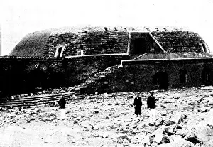 Chino Japanese War Of 1894 1895 Prints: The Chinese Question:Fort on Itan Island