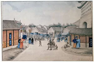 Alexandrov Gallery: Chinese Sketches, Tsyan Minh Bridge, c1804-c1806. Artist: Ivan Petrovich Alexandrov