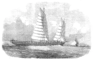 Junk Prints: Chinese Smuggling Craft, Strait of Formosa, 1857. Creator: Unknown