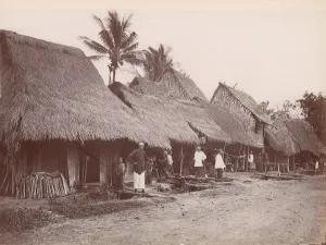 Singapore Prints: Chinese Village, Singapore, 1860s-70s. Creator: Unknown