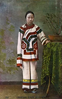 Hong Kong Prints: Chinese woman, Hong Kong, 20th century