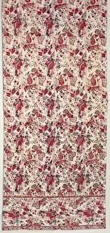 Chintz Curtain, India, First quarter 18th century. Creator: Unknown Chintz Curtain, India, First quarter 18th century. Creator: Unknown