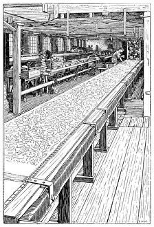 Edmund Hort Gallery: The Chintz Printing Room, Merton Abbey Mills, London, 1899