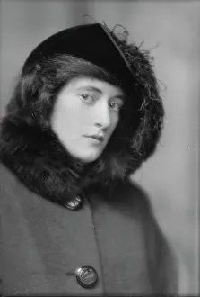 Cautious Prints: Chippendale, Julia, Miss, portrait photograph, ca. 1913. Creator: Arnold Genthe