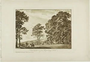 Chirk Castle and c. from Wynnstay Park, 1776. Creator: Paul Sandby Chirk Castle and c. from Wynnstay Park, 1776. Creator: Paul Sandby