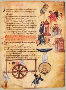 Chludov Psalter Gallery: The Chludov Psalter. Psalm 43, ca 850