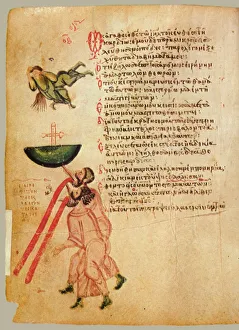 Chludov Psalter Gallery: The Chludov Psalter. Psalm 72, ca 850