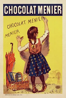 Cacao Prints: Chocolat Menier, 1896. Creator: Bouisset, Firmin (1859-1925)