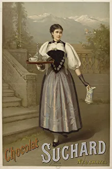Reform Style Prints: Chocolat Suchard, 1890. Creator: Anonymous