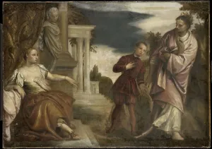 Paulo Veronese Prints: The Choice between Virtue and Passion, 1590-1680. Creator: Unknown