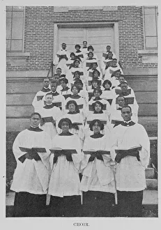 Choir Prints: Choir, 1915. Creator: Unknown