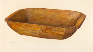 Chopping Bowl, c. 1941. Creator: Hester Duany